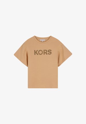 Michael Kors Kids, TEE-SHIRT MANCHES COURTES - T-shirt imprimé - caramel
