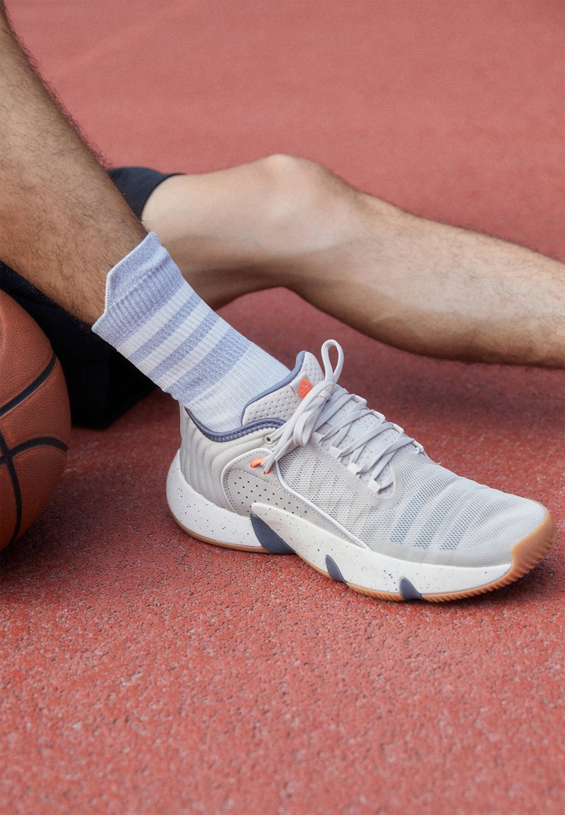 Adidas basketball shoes white Clearance