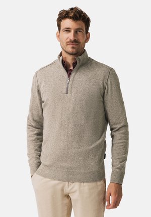 Strickpullover - grijs/taupe
