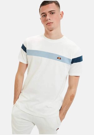 Ellesse CASERIO - T-shirt imprimé - blanco