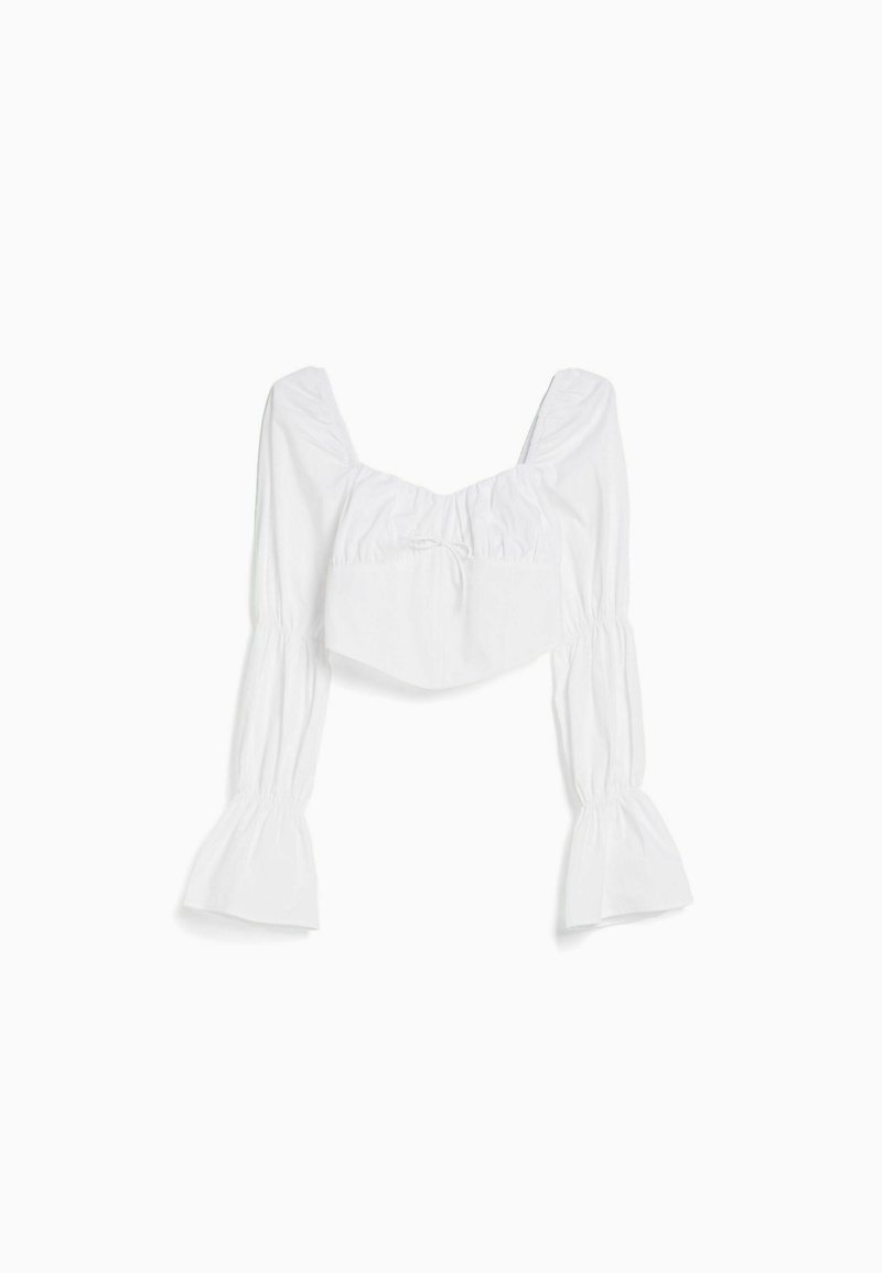 Bershka Blouse crème Bershka Blouse crème