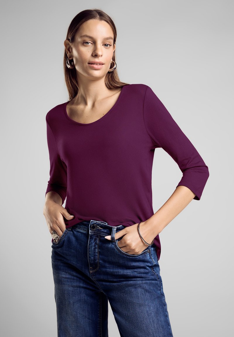 Street One MIT 3/4-ARM - Langarmshirt - lila