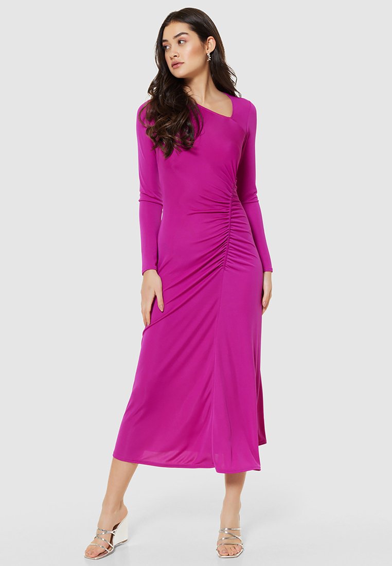 Closet Cocktailjurk donkerroze Closet Cocktailjurk donkerroze