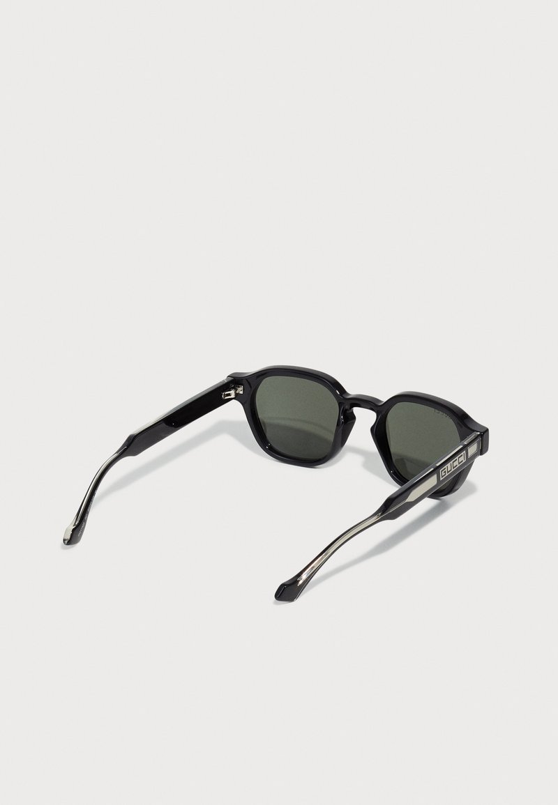Gucci Lunettes de soleil - black/crystal/grey