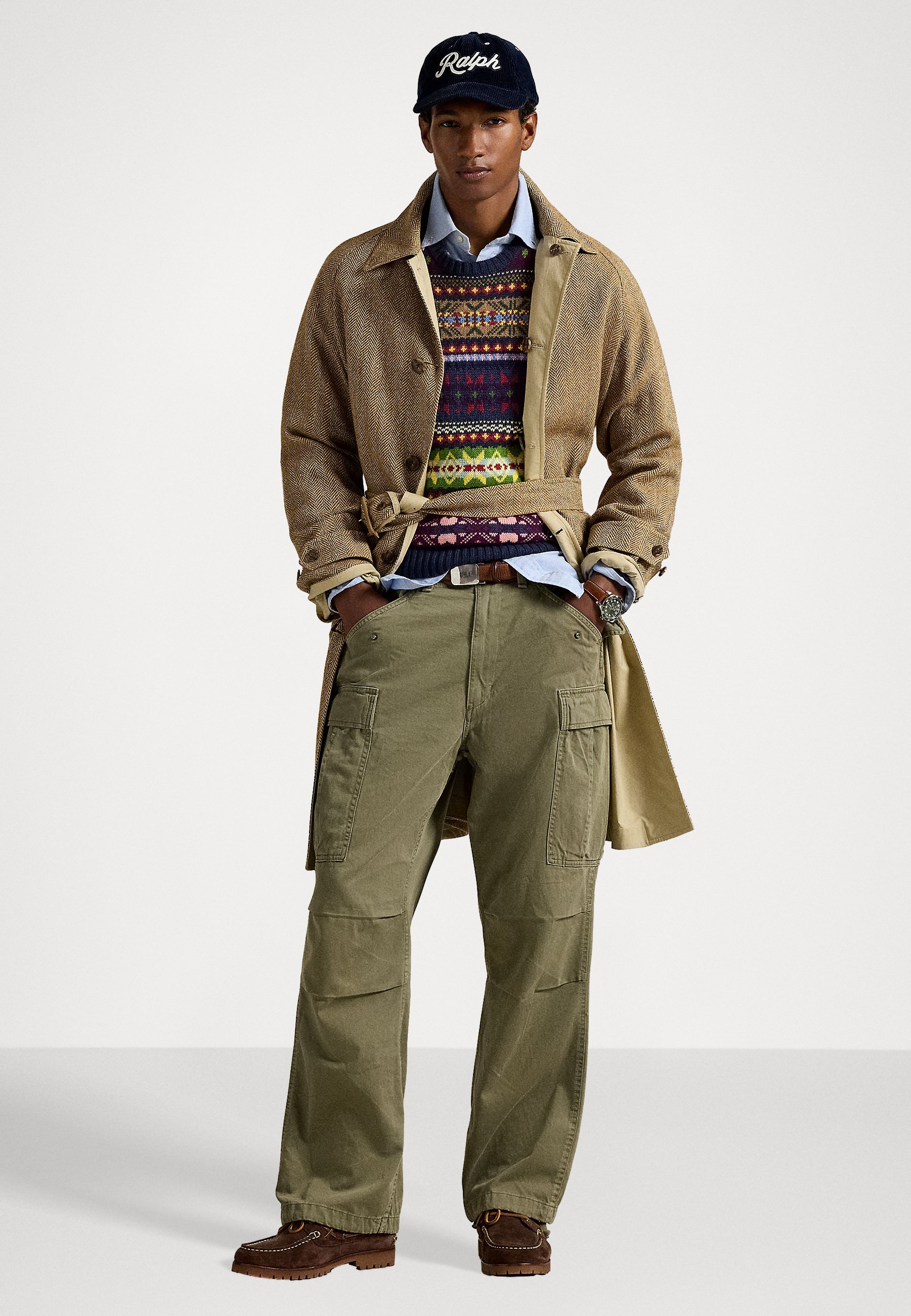 パンツ Ralph Lauren THE BIG CARGO Polo Ralph Lauren THE BIG CARGO - Pantalones cargo - olive green