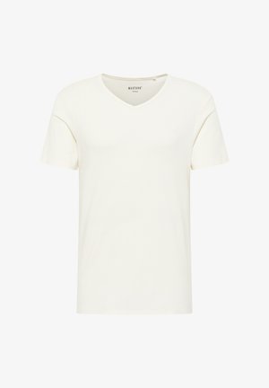 Mustang, T-shirt basic - weiß