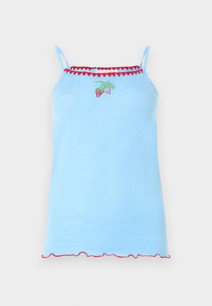 MIA STRAP - Top - dusty blue