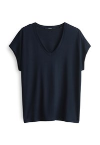 SOFT REGULAR FIT V-NECK - T-Shirt basic - ocean