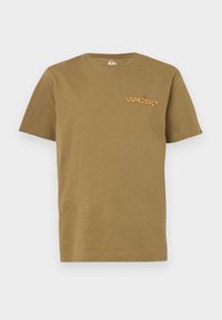 DISCONNECT EFFECT UNISEX - Print T-shirt - aloe