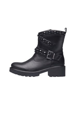 Bottines de cowboy / motard - black