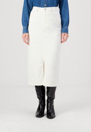 SKIRT - Pliiatsseelik - ecru