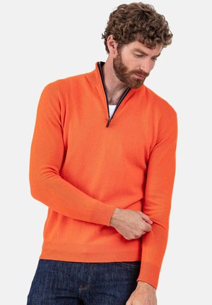 THEMON - Strickpullover - orange marine foncé