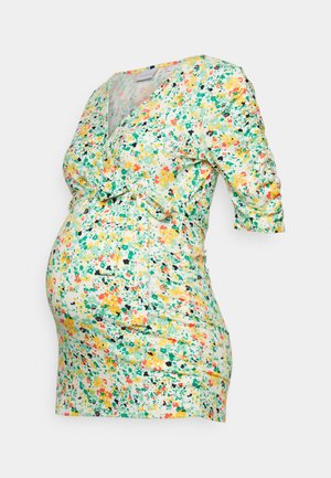 MAMALICIOUS MLPILAR HANNI TESS - Tričko s potlačou - snow white