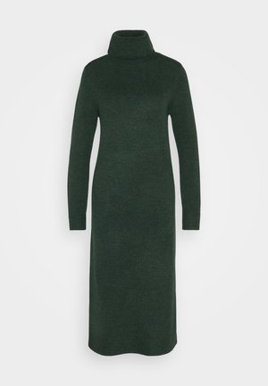 Pieces PCJULIANA ROLLNECK  - Robe pull - trekking green