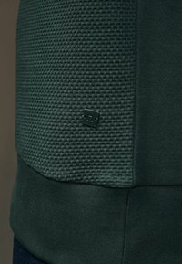 Next ZIP NECK FIT TEXTURED ZIP - Sweatshirt - green