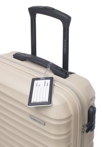 WITTCHEN SMALL SUITCASE WITH LUGGAGE TAG FROM ABS - Trolley - beige