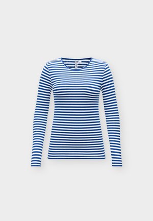 Pieces, PCLAYA TOP - Džemper - bluing/bright white
