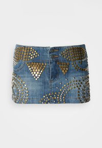 STUDDED SKIRT - Τζιν φούστα - denim