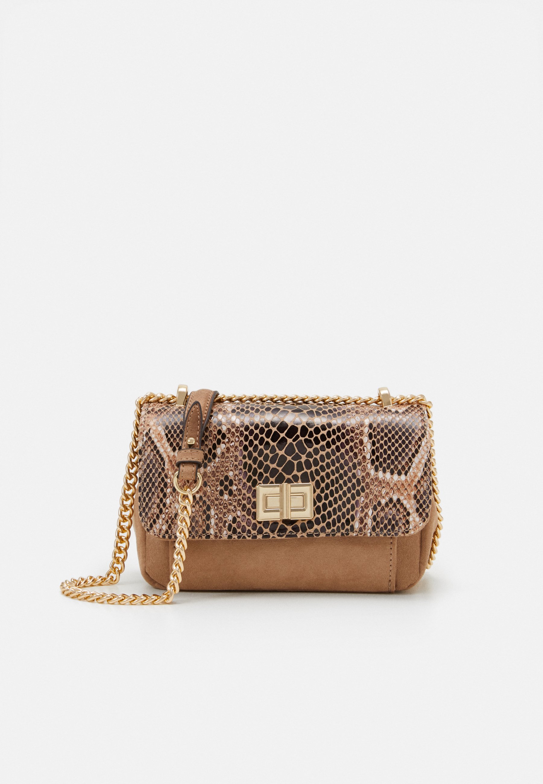 crossbody beige