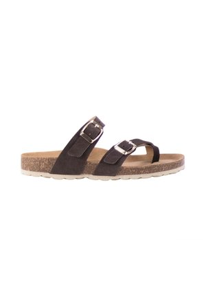 KESLEM, SANDALIAS KESLEM, MUJER - Sandalias de dedo - marrón