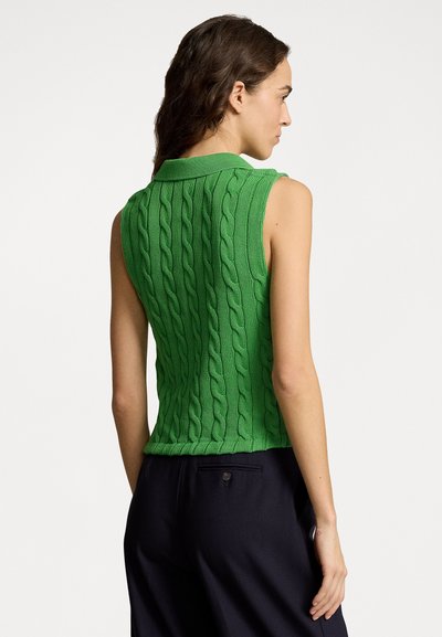 Polo Ralph Lauren COTTON SLEEVELESS POLO SHIRT - Polo - fiji green