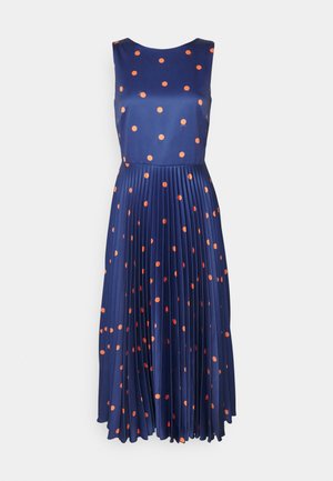 VBACK PLEATED DRESS - Sukienka koktajlowa - navy