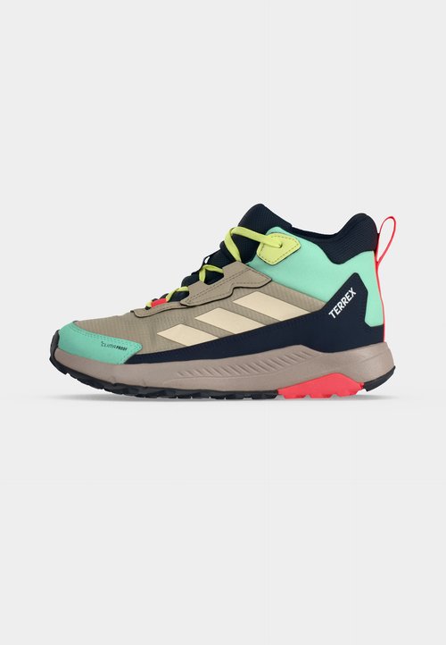 adidas ANYLANDER MID UNISEX - Hiking shoes - khaki three/wonder white/legend ink — foto 2