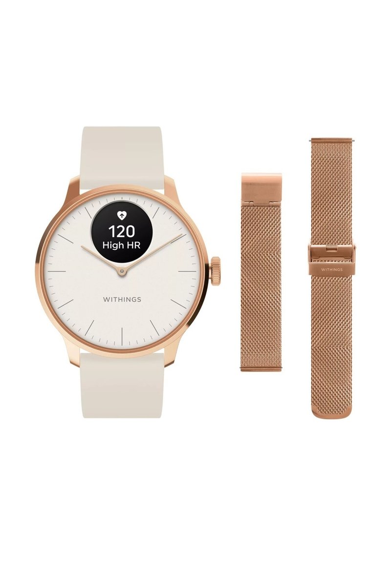 Withings SCANWATCH LIGHT - Smartwatch - weiss