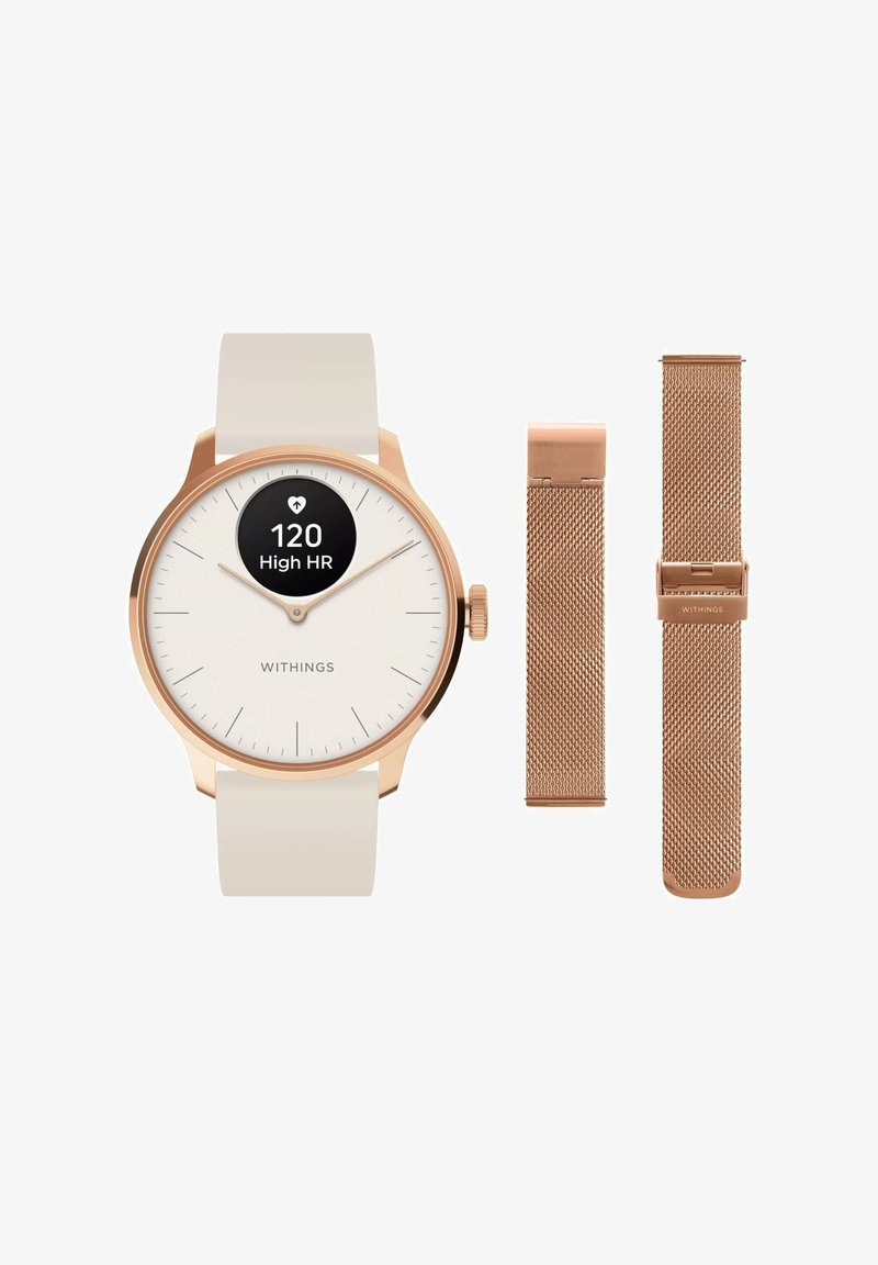 Withings SCANWATCH LIGHT - Smartwatch - weiss