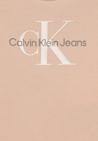 Calvin Klein Jeans MONOGRAM UNISEX  - Apdrukāts T-krekls - meringue blush