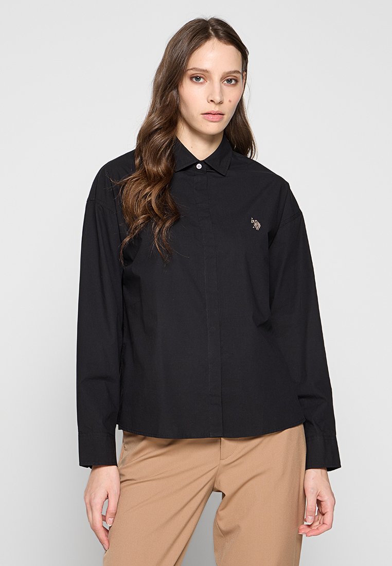 U.S. Polo Assn. Overhemdblouse zwart