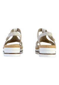 Rieker EVEREST  - Sandalen met plateauzool - blanc