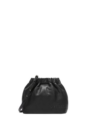 RUFFLE HOBO KLEINE  - Borsa a tracolla - schwarz