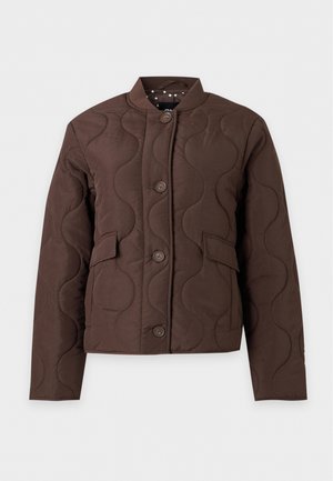 ONLY, ONLSALSA QUILTED JACKET - Veste mi-saison - coffee bean