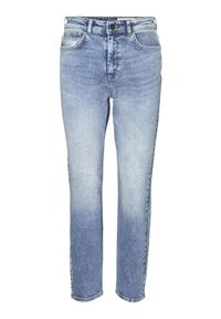 NMMONI  - Egyenes szárú farmer - light blue denim