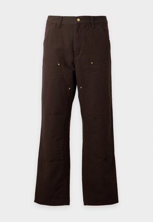 Carhartt WIP, DOUBLE KNEE PANT - Stoffhose - tobacco rinsed