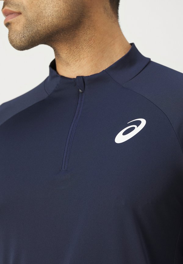 MATCH ZIP - Long sleeved top - midnight3