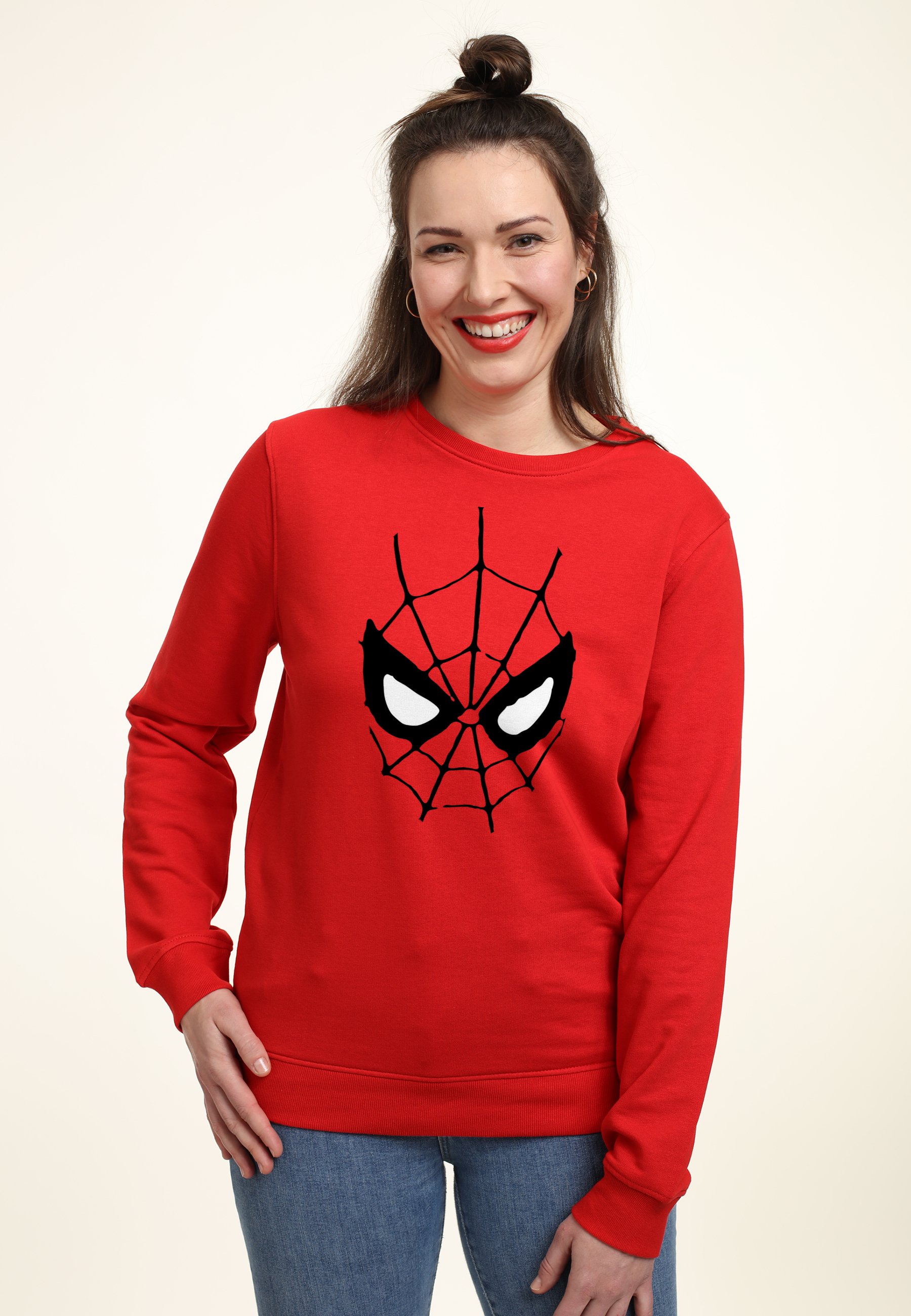 Marvel SPIDER-MAN CLASSIC SPIDEY MASK - Sweatshirt - red/rouge - ZALANDO.FR