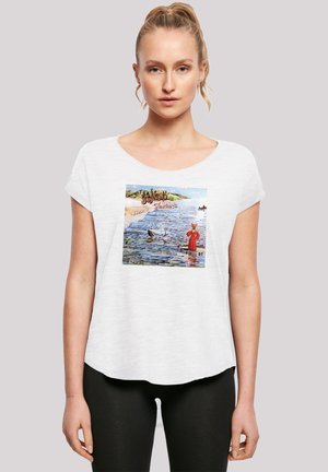 GENESIS FOXTROT ALBUM COVER - Print T-shirt - white