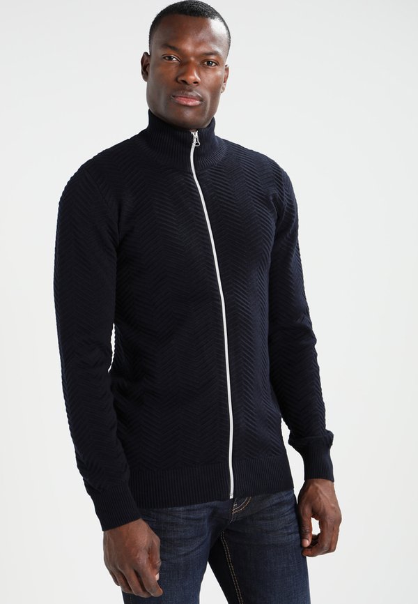 CARLO ZIP - Strickjacke