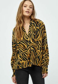 Desires DEDSFAITH V-NECK LONG SLEEVE BLOUSE - Palaidinė - p black print