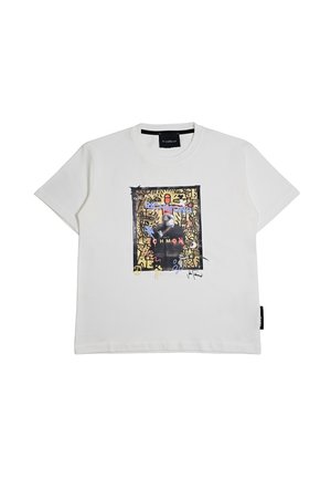 T-shirt con stampa - bianco