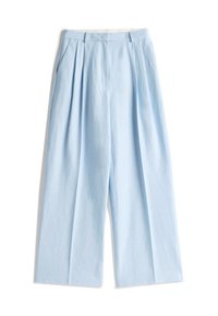 STRAIGHT PANTS - Kalhoty - breezy blue