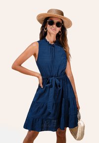 Cupshe EFFORTLESS CHIC SLEEVELESS - Jurk - dark blue