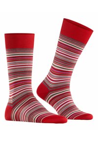 FALKE MICROBLOCK - Calze - red (8229)