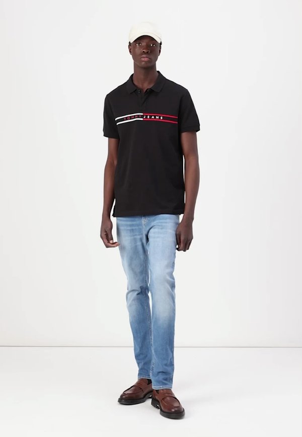 SLIM CHEST FLAG POLO - Polo shirt2