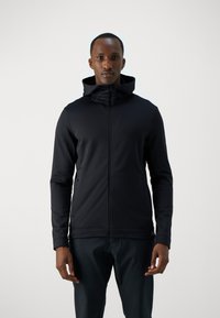 Peak Performance - RIDER TECH ZIP HOOD - Fleecejacke - black Thumbnail-Bild 1