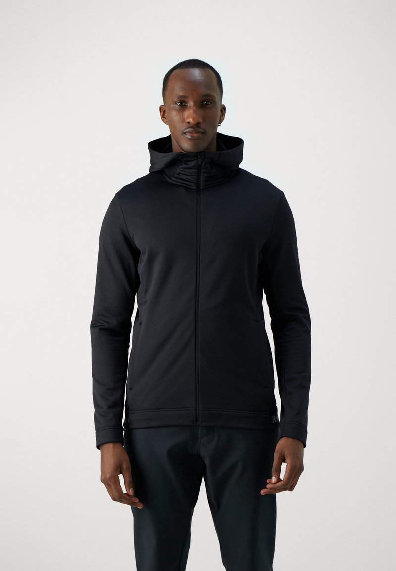 Peak Performance - RIDER TECH ZIP HOOD - Zip-up sweatshirt - black, Enlarge