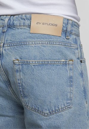 2Y Studios ARUN OPEN - Džíny Straight Fit - light blue