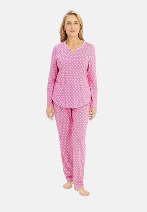 SET - Nachtwäsche Set - fuchsia